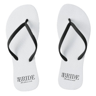 Bride Squad Jandals \u0026 Sandals | Zazzle 
