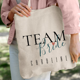 Team Bride Bridesmaid Wedding Tote Bag