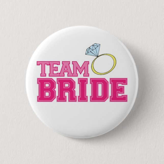 Team Bride Button (Front)