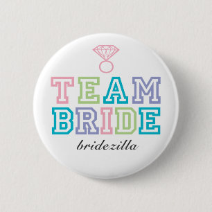 Team Bride Button