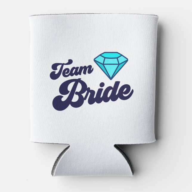Team Bride Can Cooler (Front)