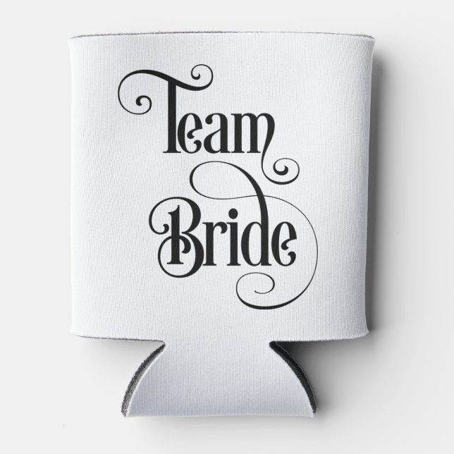 Team Bride Can Cooler (Front)