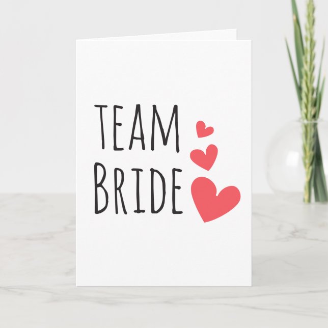 Team Bride Card (Front)