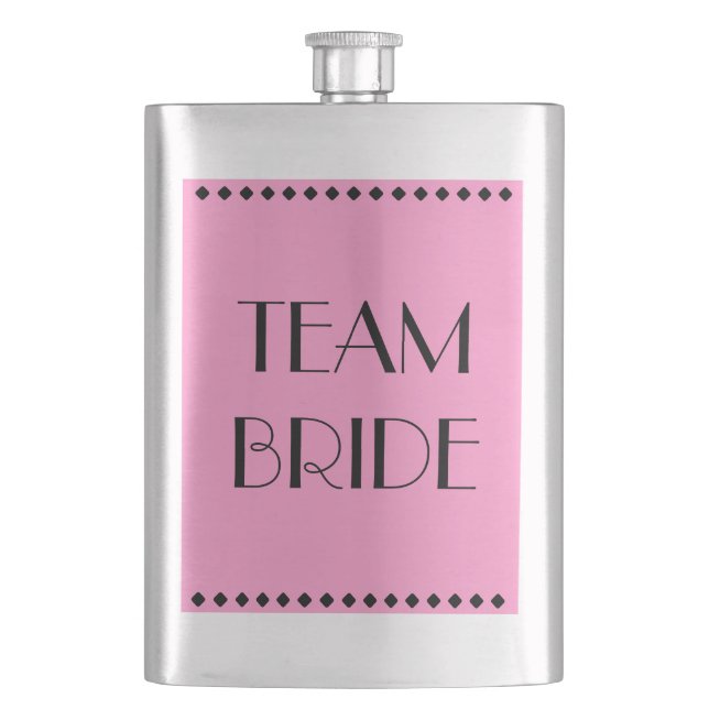Team Bride Classic Flask (Front)