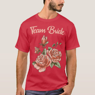 Team Bride Costume Wedding Hen Party Idea T-Shirt