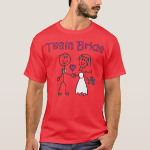 Team Bride Cute Wedding T s 480 T-Shirt