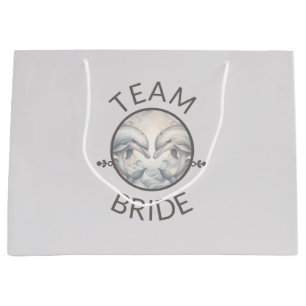 Team Bride Dolphin Style Womens Large Gift Bag