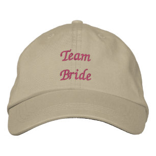 Team Bride  Embroidered Hat