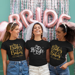 Team Bride, Fun Bachelorette Party T-Shirt