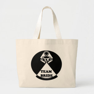 Team Bride Large Tote Bag