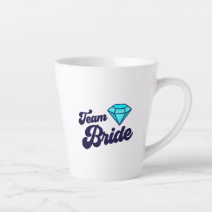 Team Bride Latte Mug