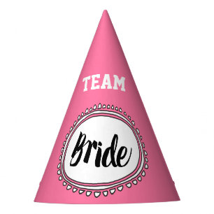 Team Bride party hat