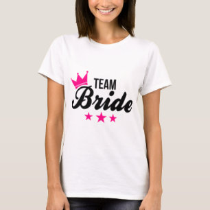 Team Bride Princess T-Shirt