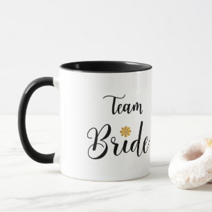 Team Bride Stylish Coffee Mug