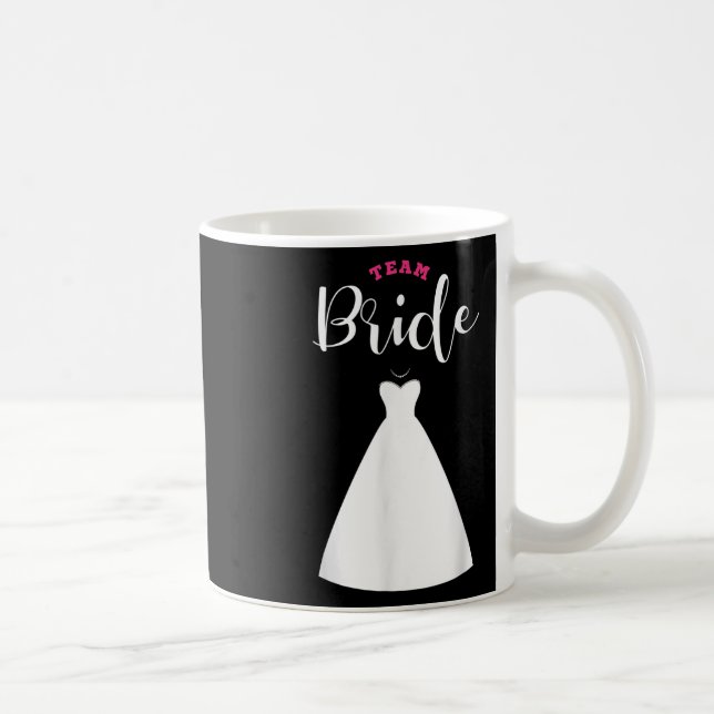 Team Bride Team Groom Bachelor Party Wedding  Coffee Mug (Right)