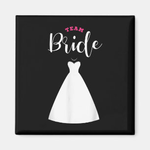 Team Bride Team Groom Bachelor Party Wedding  Magnet