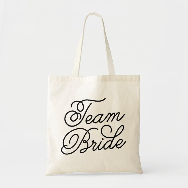 Team Bride Tote Bag (Front)