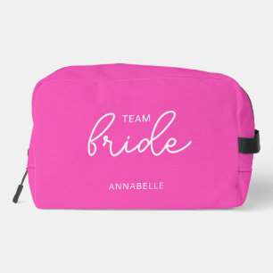 Team Bride Wedding Bachelorette Dopp Kit