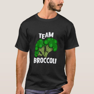 Team Broccoli Vegan Vegetarian Vegetable T-Shirt