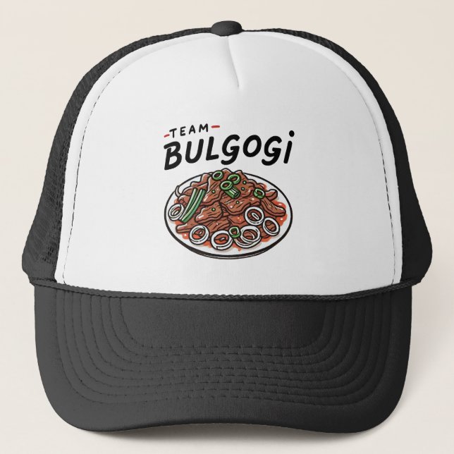 Team Bulgogi  Trucker Hat (Front)