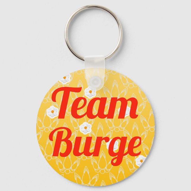 Team Burge Key Ring (Front)