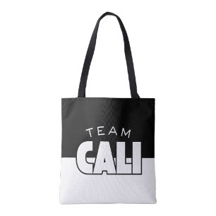 Team Cali tote bag