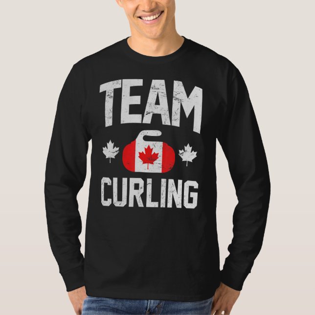 Team Canada Curling T-Shirt (Front)