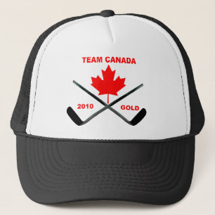 TEAM CANADA-GOLD-HAT TRUCKER HAT