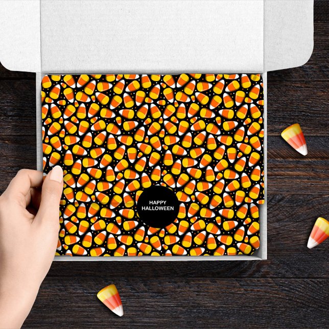 Team Candy Corn Halloween Tissue Paper (Creator Uploaded)