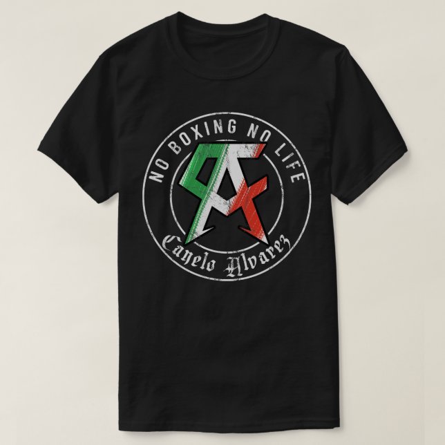 Team Canelo Alvarez Mexico T-Shirt (Design Front)