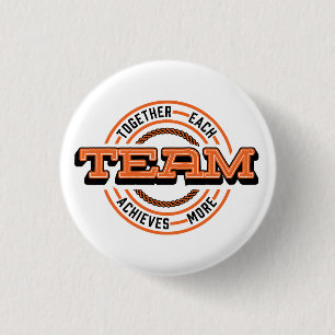 TEAM Cap 3 Cm Round Badge