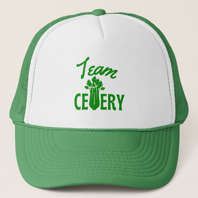 Team Celery  Trucker Hat (Front)