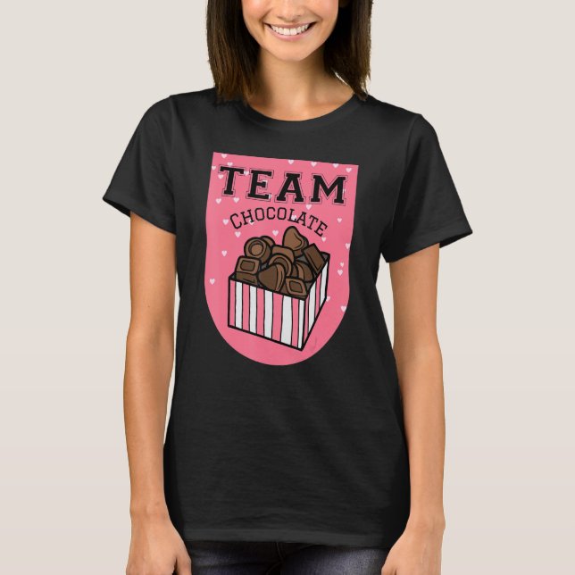 Team Chocolate Candy T-Shirt (Front)