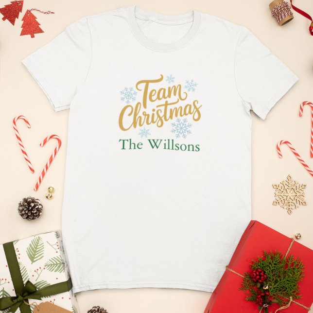 Team Christmas | Matching Family Holiday T-Shirt (Creator Uploaded)