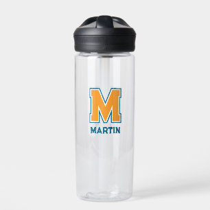 Team Colours Monogram Varsity Water Bottle