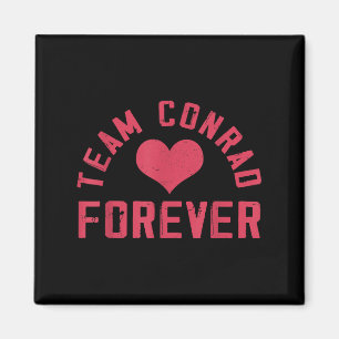 Team Conrad Retro Forever Vintage Magnet