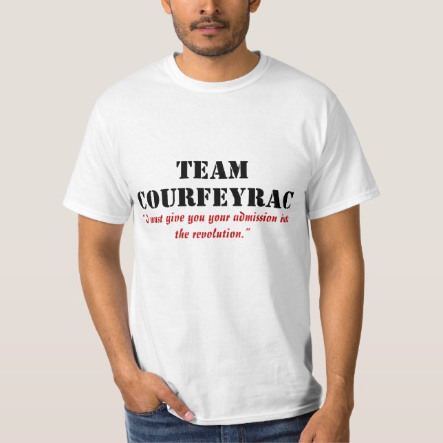 TEAM COURFEYRAC T-Shirt (Front)