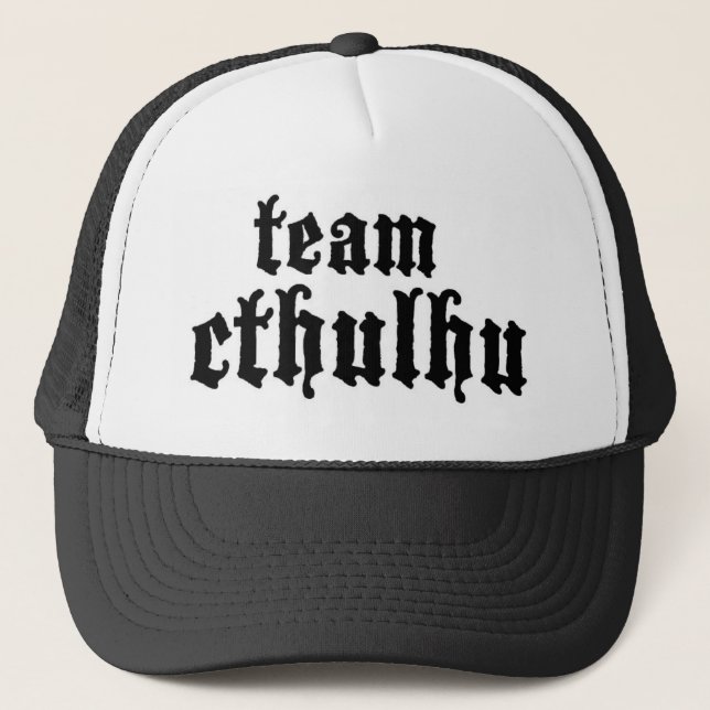 Team Cthulhu Trucker Hat (Front)