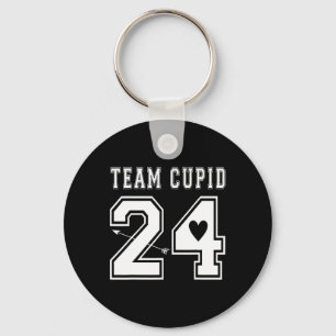 Team Cupid 2025 Valentines Day Sports Jersey Style Key Ring