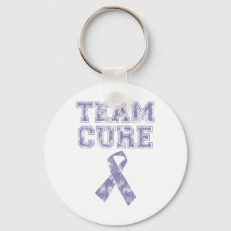 Team Cure (Periwinkle) Key Ring