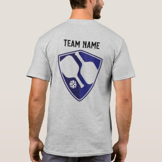 Team Custom Shield Logo - Just Add Your Team Name T-Shirt