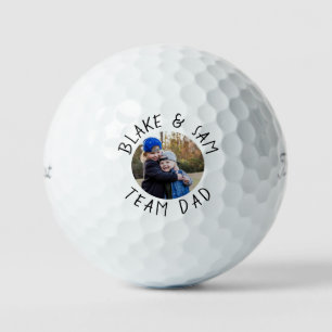 Team Dad Children Photo Titleist Pro V1 Golf Balls