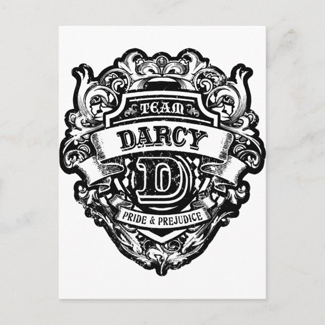 Team Darcy Postcard (Front)
