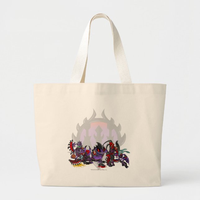 Team Darigan Citadel Group Large Tote Bag (Front)