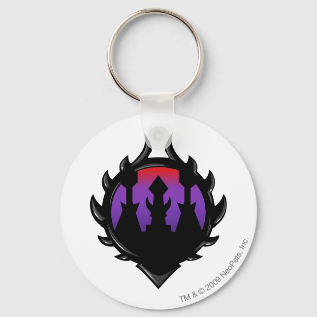 Team Darigan Citadel Logo Key Ring (Front)