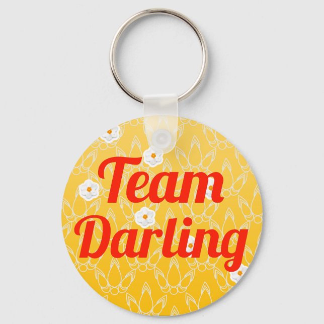 Team Darling Key Ring (Front)