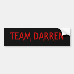 TEAM DARREN BUMPER STICKER