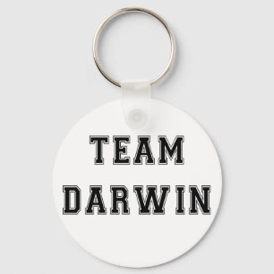 Team Darwin (B&W) Key Ring