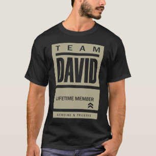 Team David Lifetime Member T-Shirt