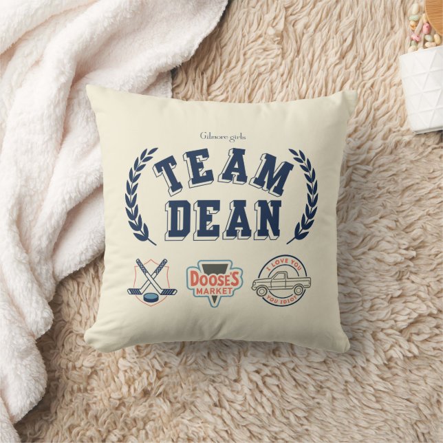 Team Dean Gilmore Girls Design Cushion (Blanket)